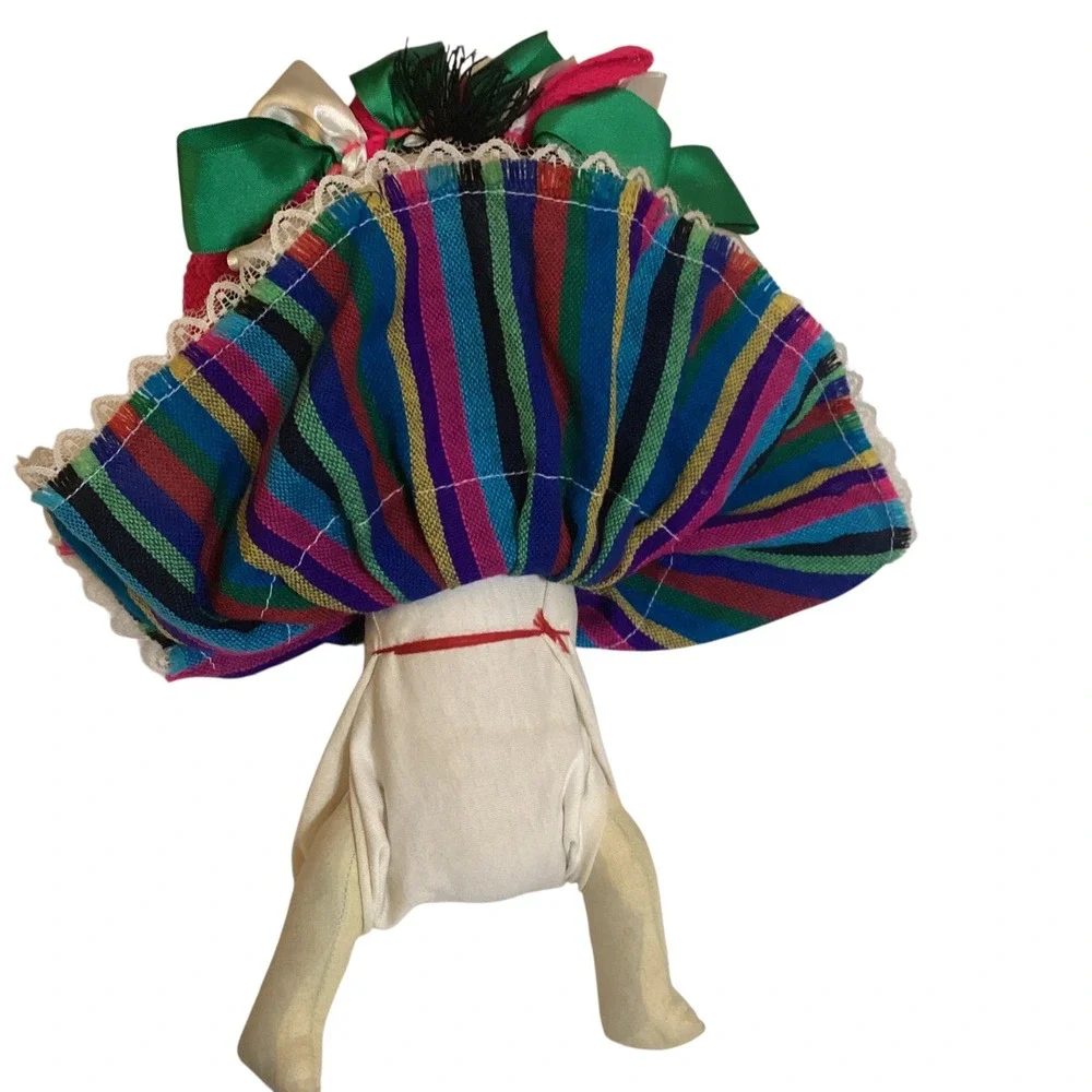 Mexican Rag Doll - Lele Doll - Maria Doll - Muñeca Maria Mexicana Articulated